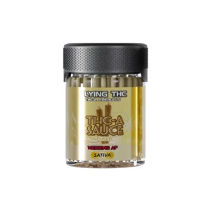FLYING THC THCA SAUCE PREROLL 50CT/JAR
