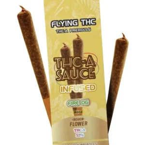 Fire OG Flying Horse THCA Sauce Infused Pre-Rolls 2G