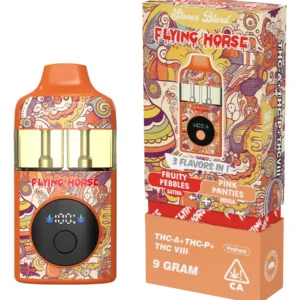 Fruity Pebbles | Pink Panties Flying Horse Stoner Blend 3in1 Disposable 9G