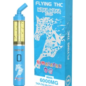 Himalayan OG Flying Horse THC Waka Waka Blend Disposable 6000MG