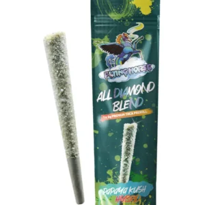Papaya Kush Flying Horse All Diamond Blend THCA Pre-Roll 2G