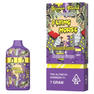 Pineapple Express | Mayhem Grape Flying Horse Stoner Blend Disposable 7G
