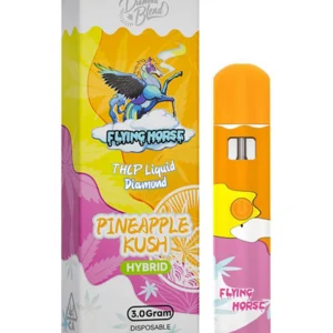 Pineapple Kush Flying Horse THC-P Liquid Diamond Disposable 3G