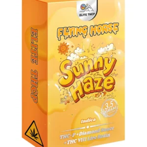 Sunny Haze Flying Horse THCP+Diamond Sauce+THC VIII Live Resin Vape 3.5G